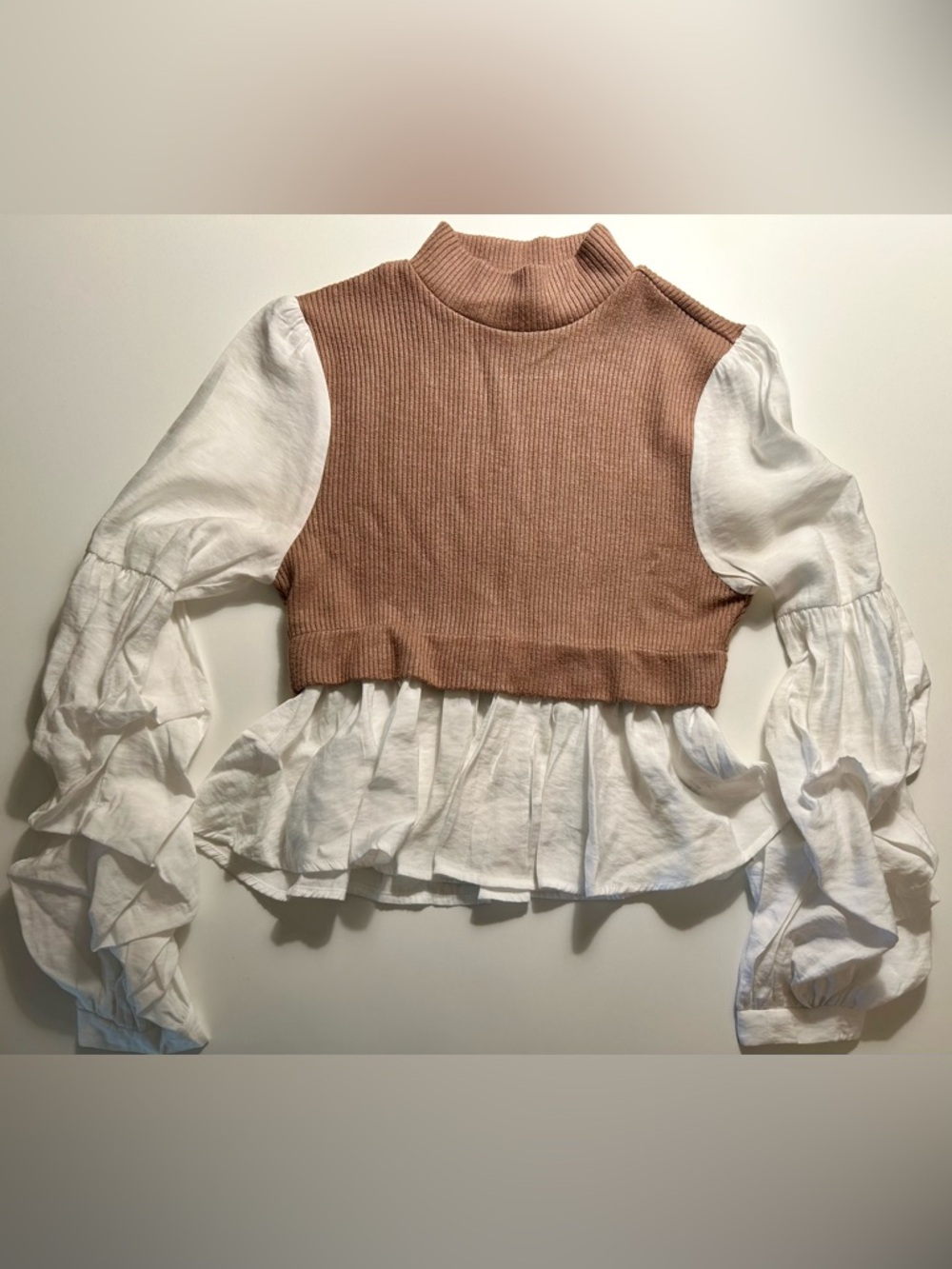 Anthropologie Sweater Vest Blouse